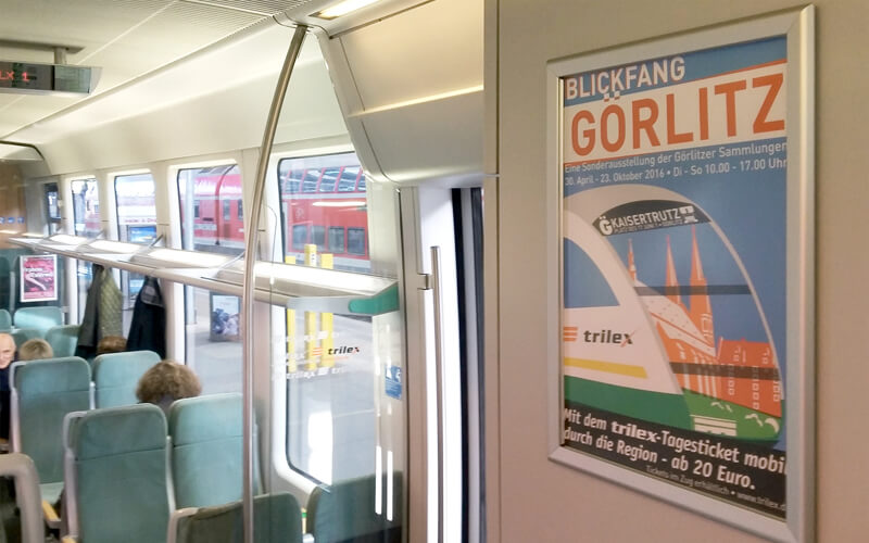 "Blickfang Görlitz":  Hingucker für Zugreisende