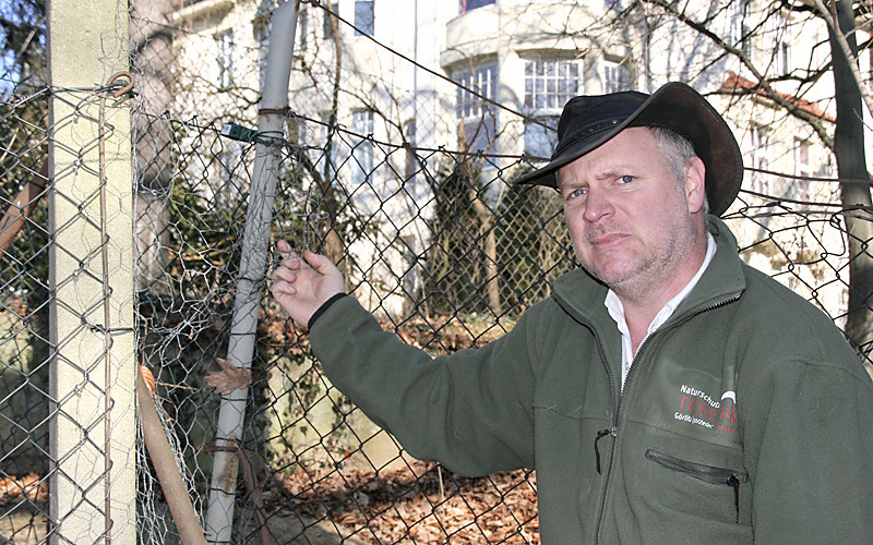 Bauboom im Tierpark: Zaun und Sonnendeck