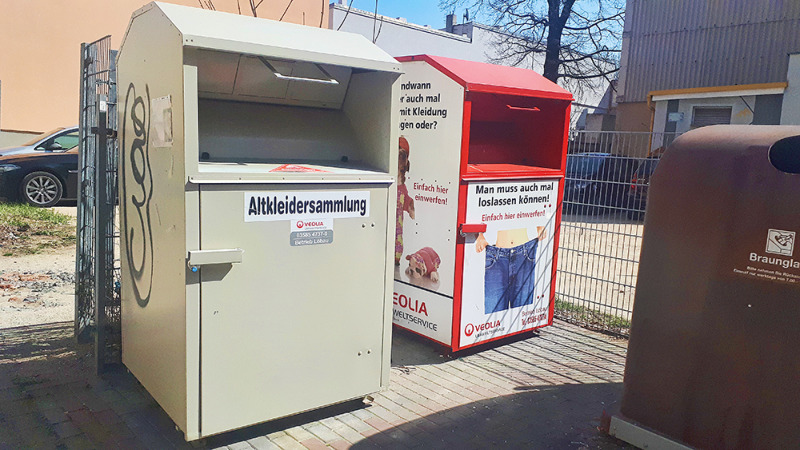 Auch Kleiderspenden sind in Coronazeiten nicht ganz einfach
