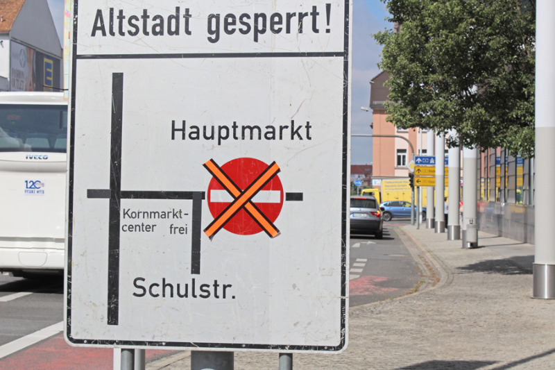 Altstadt wird am Wochenende zur autofreien Zone