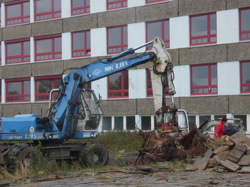 Baubeginn an der  2. Oberschule