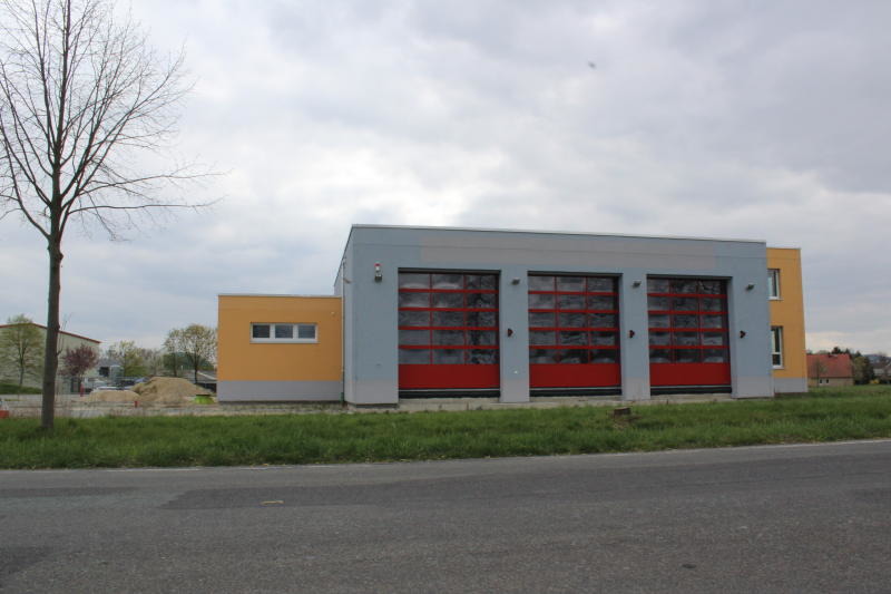 Neues Feuerwehrgerätehaus erhält eine Zufahrt