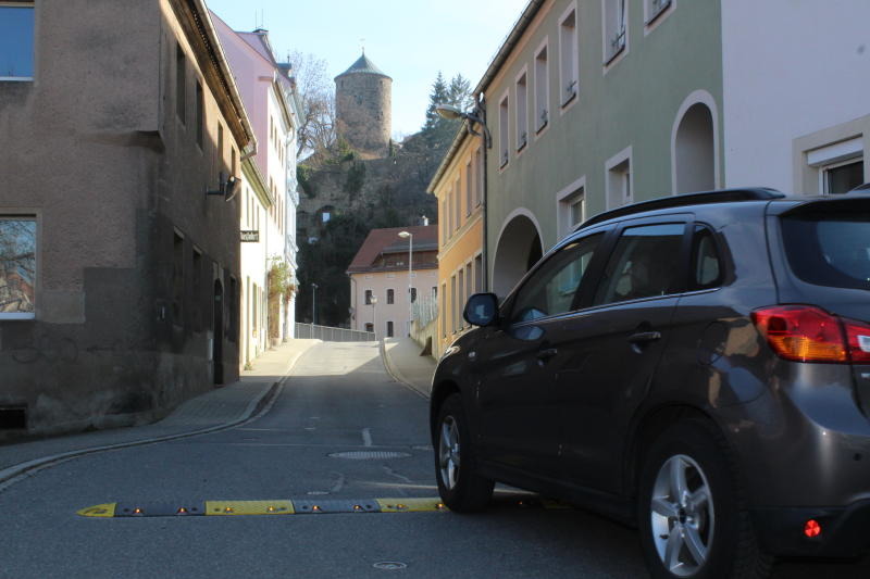 Plötzlich waren die Schwellen fort