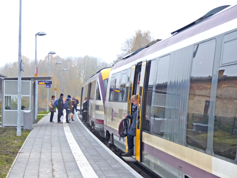 Licht am Ende des Bahn-Tunnels