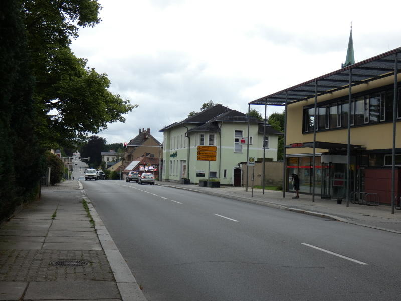 Kein Bushalt an der Sparkasse