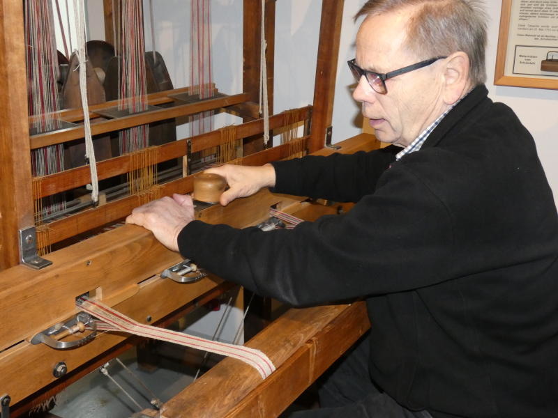 Ritterschlag für das Bandwebermuseum