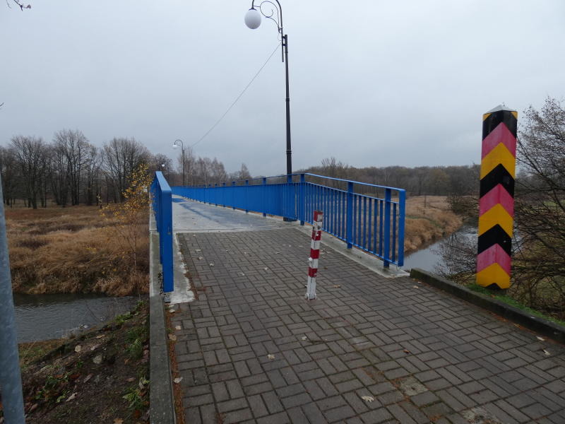 Korridor für die neue Grenzbrücke Deschka