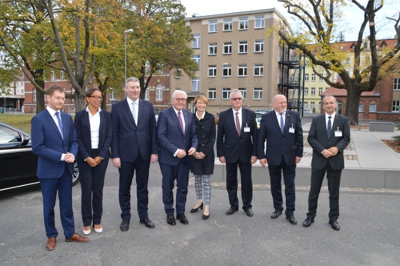 Hoher Besuch an der Neiße