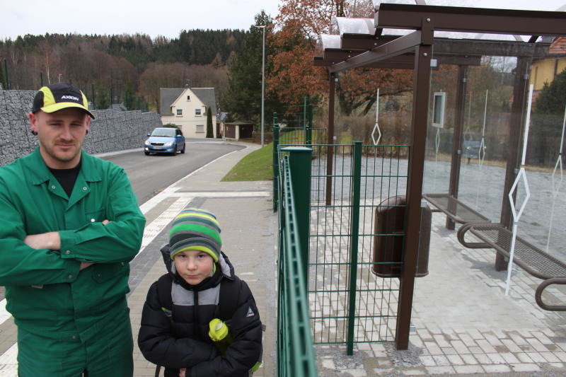 Neue Haltestelle ohne Busverkehr