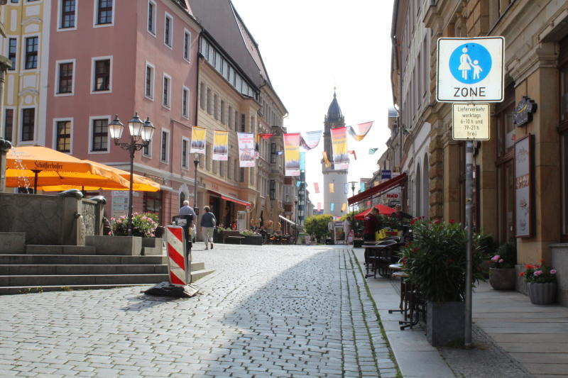 Friedliche Koexistenz in der Fußgängerzone?