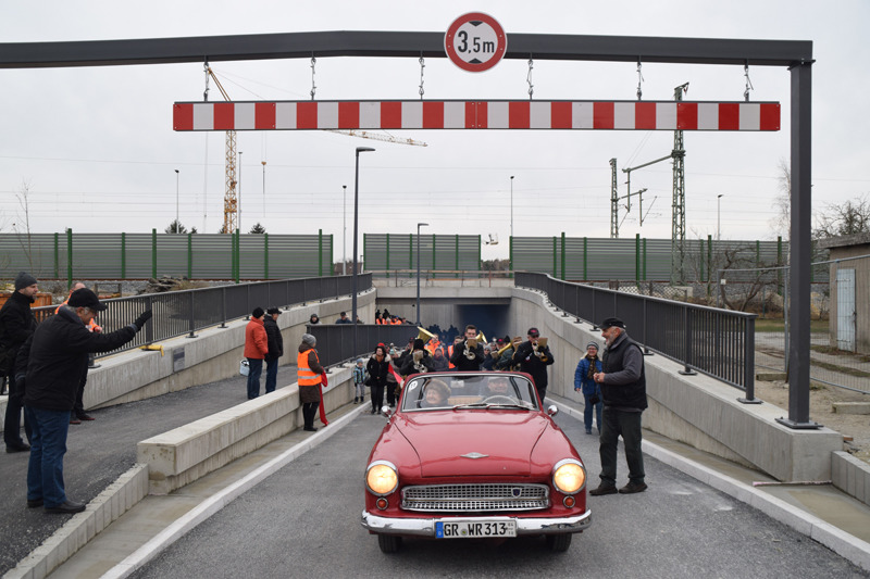 Krone-Tunnel und Magistrale eröffnet