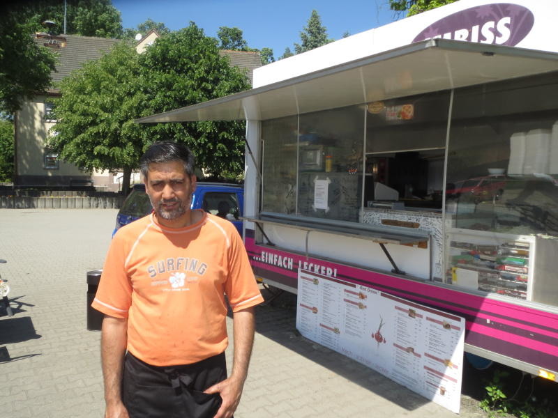 Monokultur Döner am Imbissstand