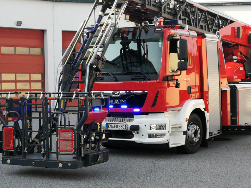 Neue Drehleiter für Feuerwehr