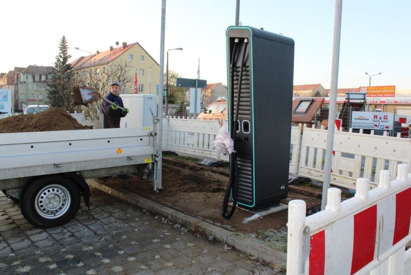 Endspurt auf dem Schliebenparkplatz