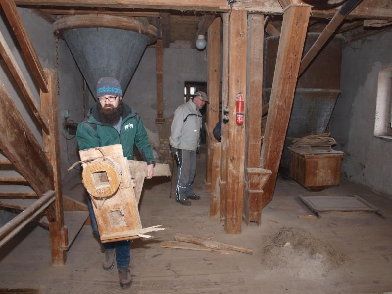 Viel Raum für Umbau zur Erlebnismühle