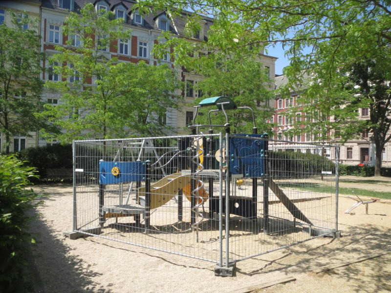 Baubeginn auf dem Lutherplatz