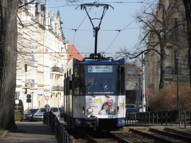 Linie 2 fährt nur bis Südausgang