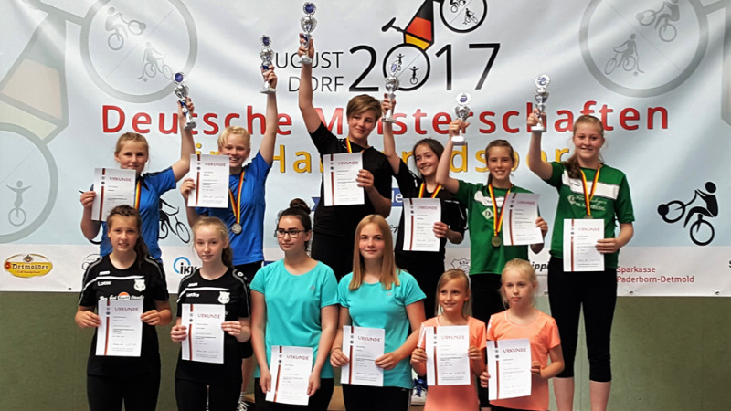 Nachwuchs mit Bronze-Platz