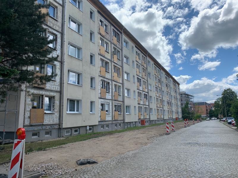 Bauzeit an der Niemöllerstraße