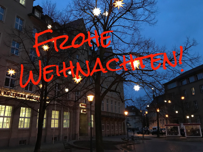 Wir wünschen Ihnen ein Frohes Weihnachtsfest!