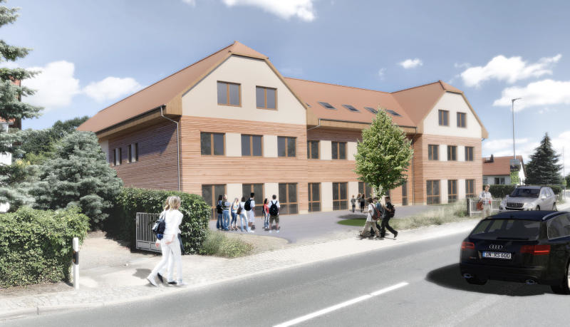 Neues Christliches Schulhaus für Oßling