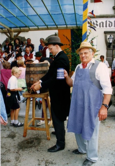 Der Bierzug strahlt über die Region hinweg