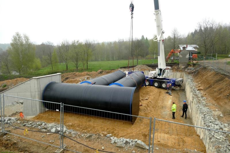 Wasserversorgung von einem Standort