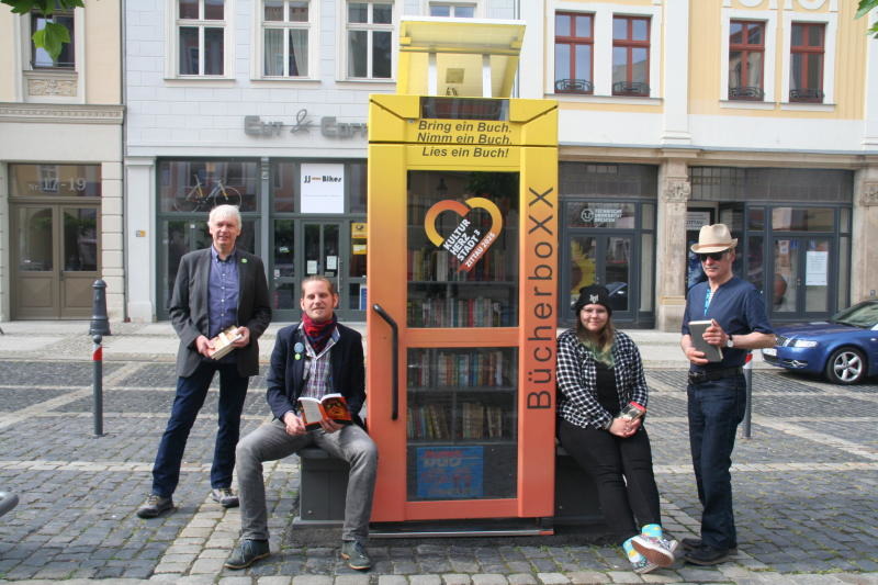 Der „Chefkümmerer“ der „BücherboXX“ 