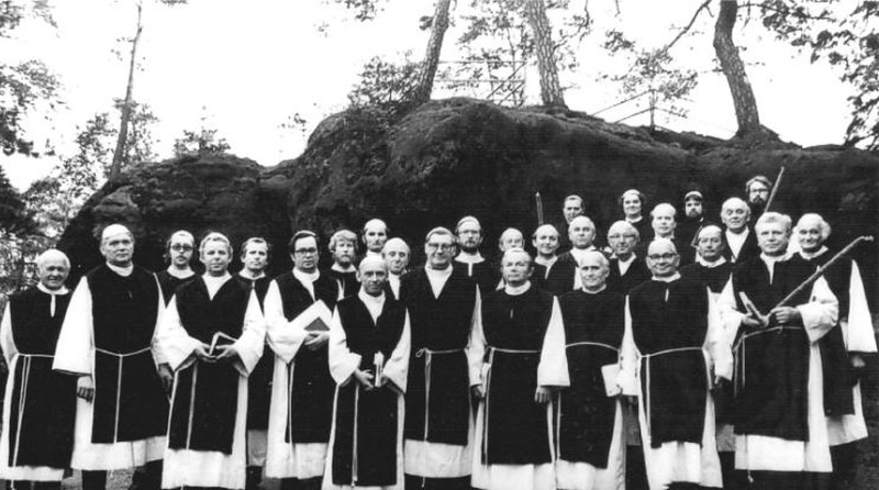 Historischer Mönchszug mit dem Bäckerchor
