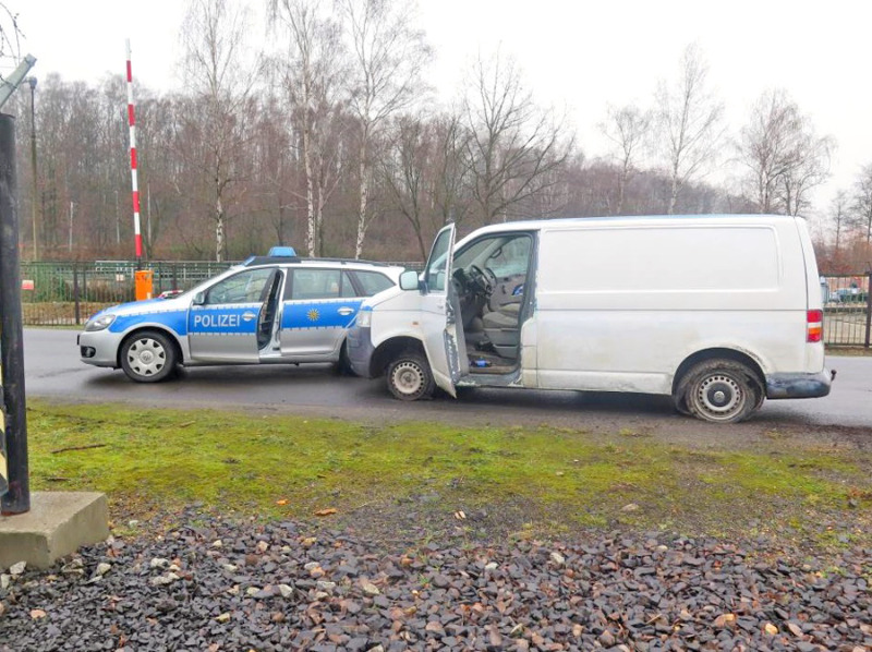 Verfolgungsjagd der Polizei