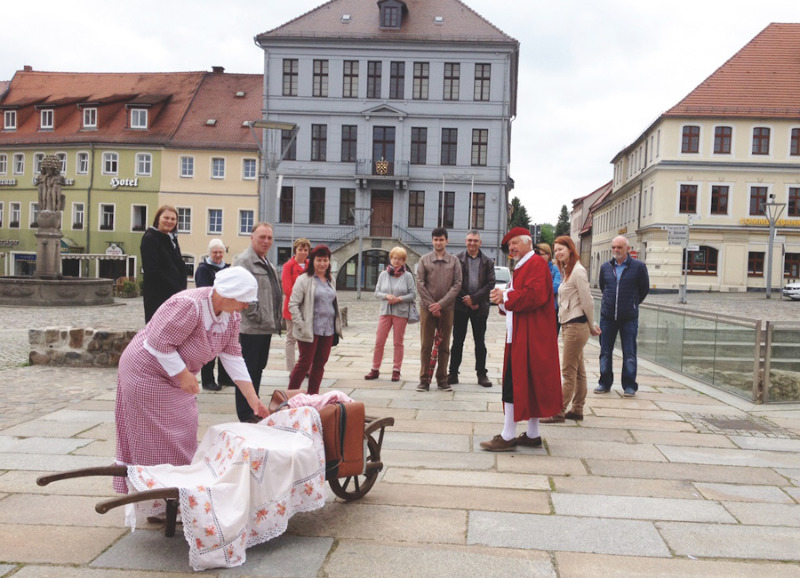 Lebendige Stadtführung in Bischofswerda