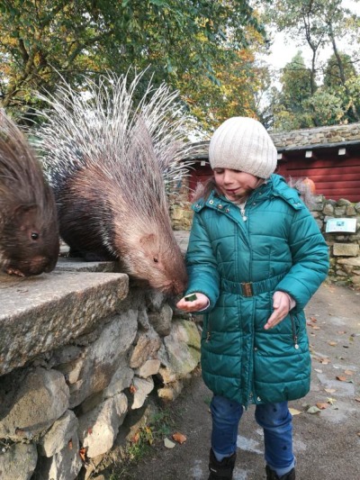 Bescherung der Tierpark-Bewohner!