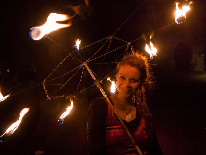 Feuer und Flamme für Kürbisse im Tierpark