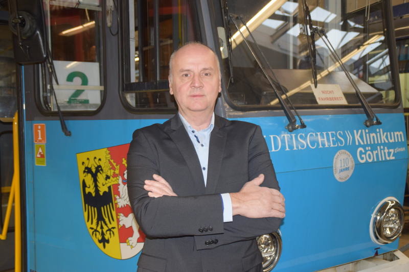 Mit der Straßenbahn bis zum Klinikum!