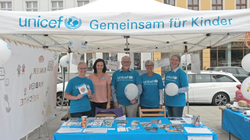 Ein Jahr Görlitzer UNICEF-Team