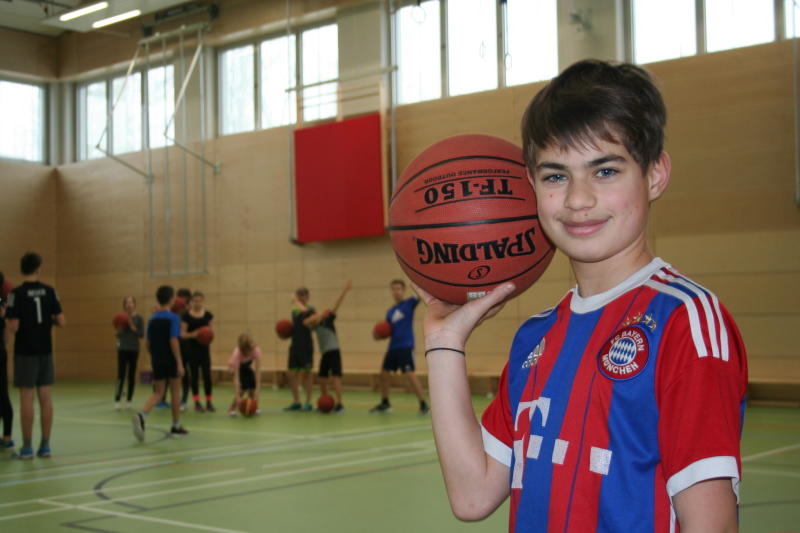 Sport frei in der Hauptturnhalle! 