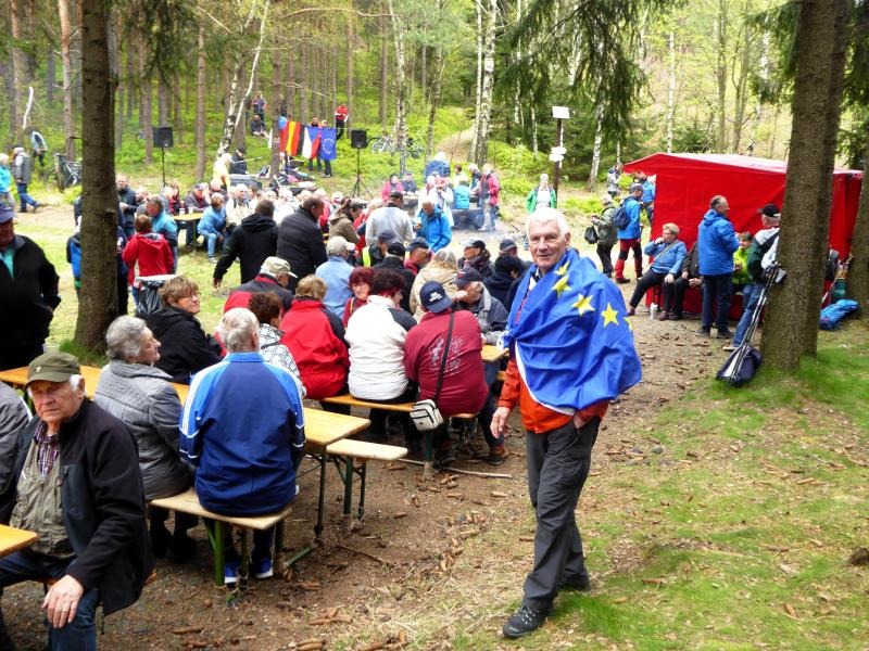 Sternwanderung über die Grenzen hinweg