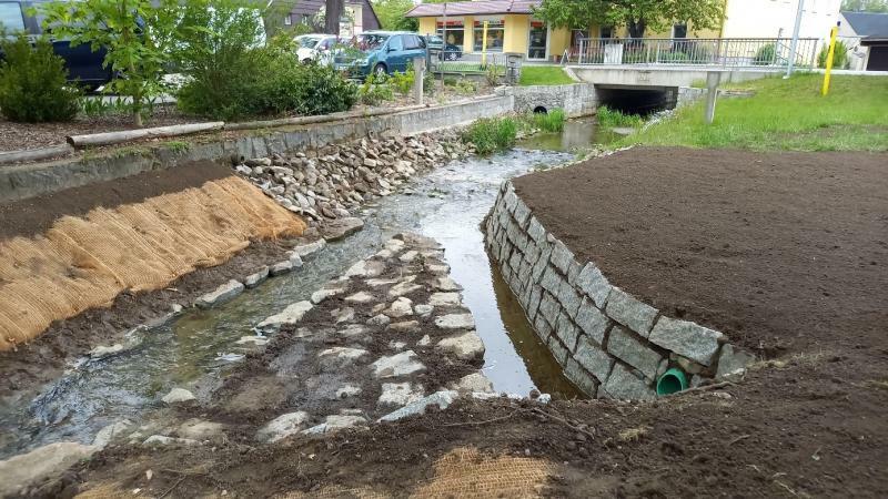 Das alte Wehr ist weg: Freie Bahn für Wasserbewohner