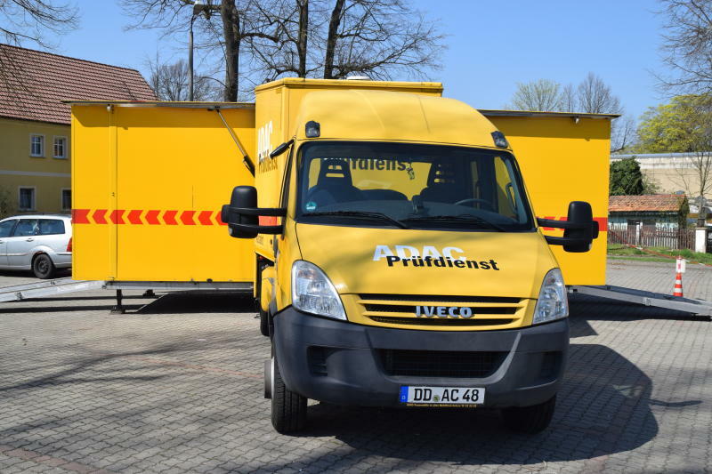 Der ADAC prüft vier Tage in Rothenburg