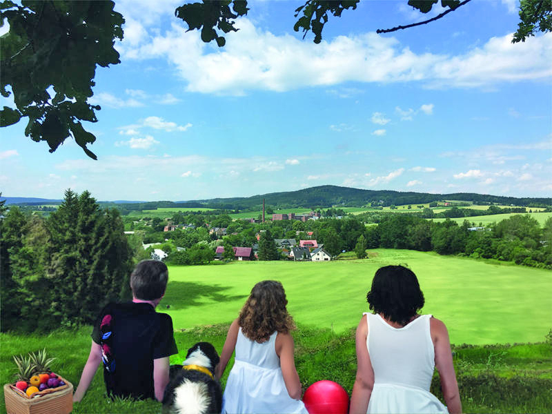 Von Oppach bis Crostau über den Wolfsberg wandern