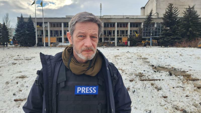 Die Sicht eines Journalisten in der Ukraine wird vorgestellt