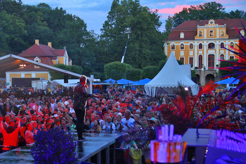 Neschwitzer Schlagernacht vor barocker Kulisse