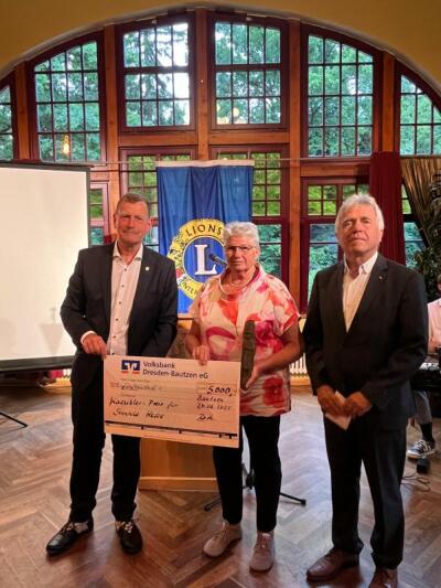 Lions-Club Bautzen würdigt
Peter Hesses Lebenswerk