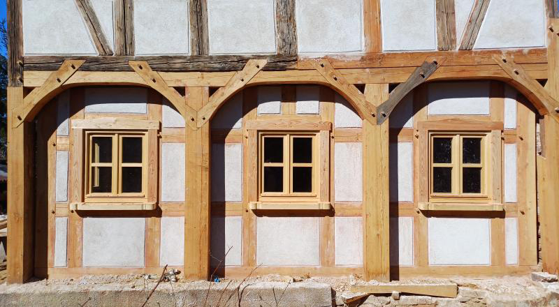 In kleinen Stuben mit niedriger Decke