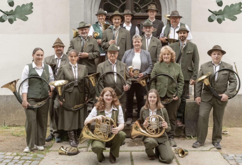 Gaußig: 50 Jahre Jagdhornblasen