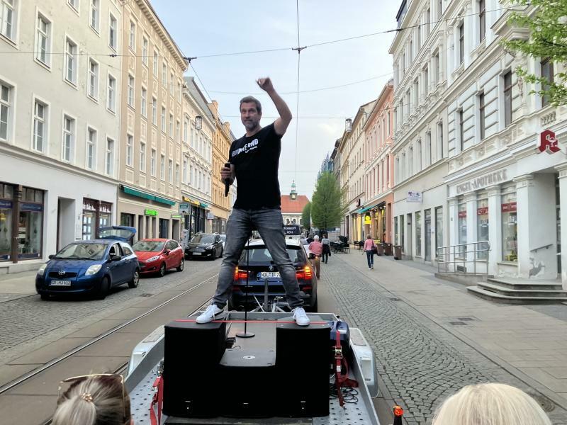 Alles Banane bei der 300. Görlitzer Montagsdemo?