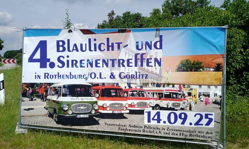 Die Blaulichter werden wieder leuchten