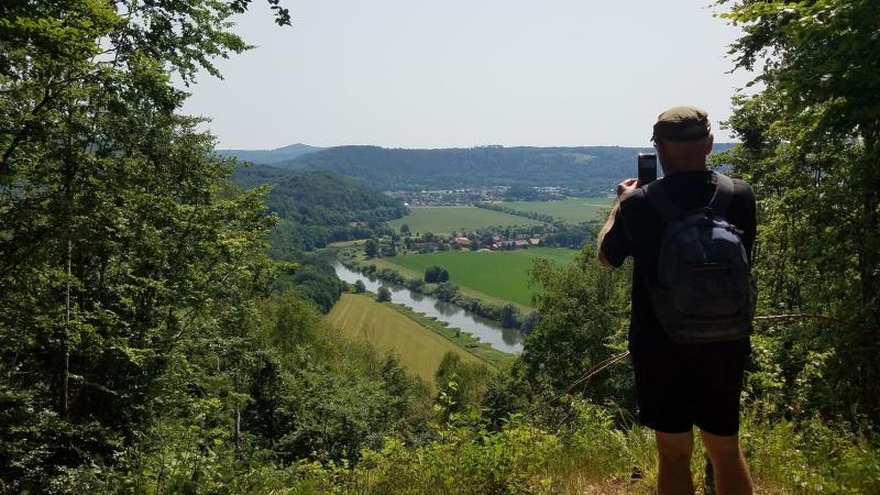 Sunderner und Schirgiswalder wanderten an der Weser