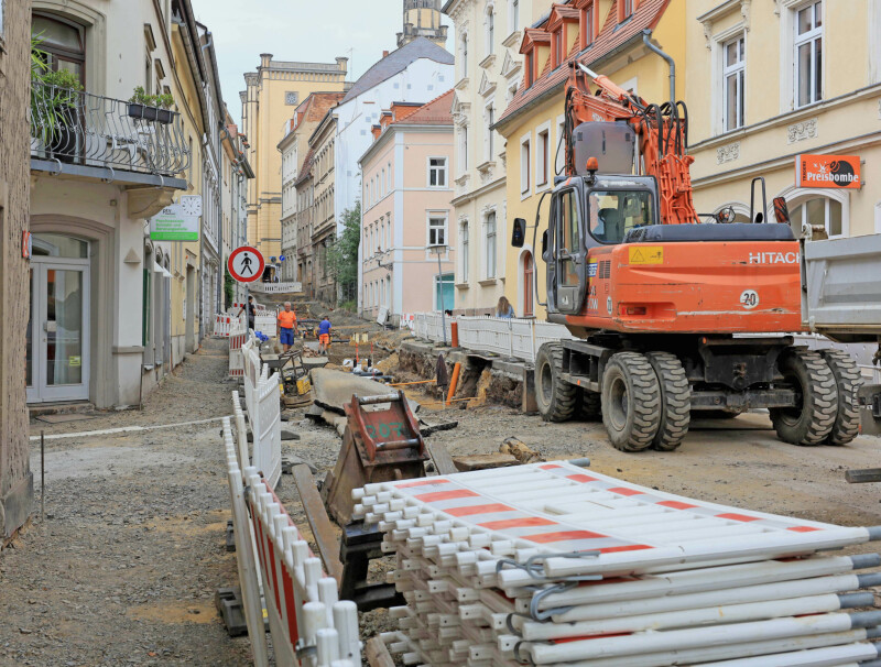 Auf ein Neues in der Böhmischen Straße in Zittau... 