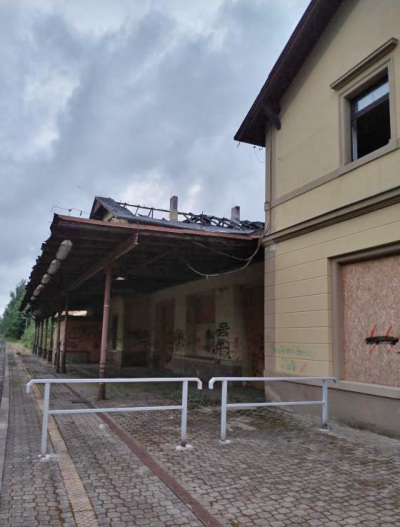 Schülerarbeiten zum Seifhennersdorfer Bahnhof
